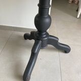 Wooden pedestal table