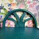 Pair of painted wooden bedside tables - circa 1970.