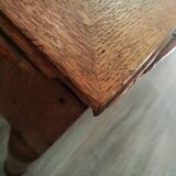 Wood and leather minister's desk