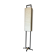Maison Arlus floor lamp in metal brass and perspex