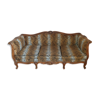 Leopard sofa