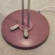 Chrome metal floor lamp opaline triplex Lidokov ex Czechoslovakia