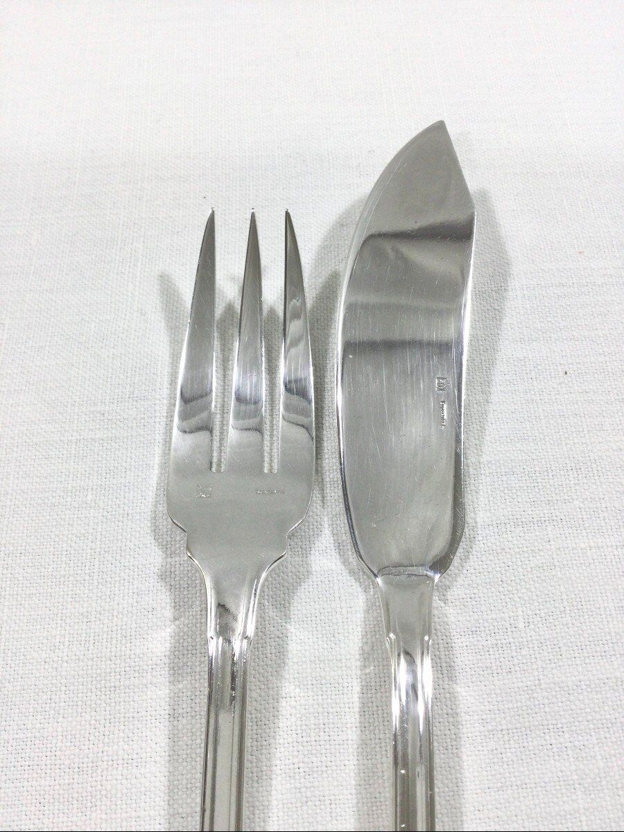 12 fish cutlery, boulenger