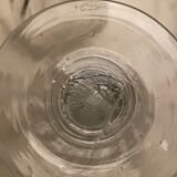 3 old blown glasses