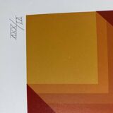 Screenprint on paper - Jim Bird - Tribute to Vasarely