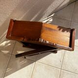 Solid wood wall display case