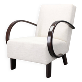 Fauteuil Art Déco par Jindřich Halabala, Tchécoslovaquie années 1940.