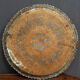 Oriental tray in copper or brass engraved XXth