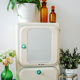 Cabinet to pharmacy or metal toilet