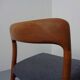 Danish Model 75 Chair in Oak by Niels Otto Møller for J.L. Møllers, 1960s