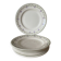 Flat plates Longwy model "Violetta", early 20th century