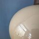 Suspension vintage en verre acrylique champignon beige