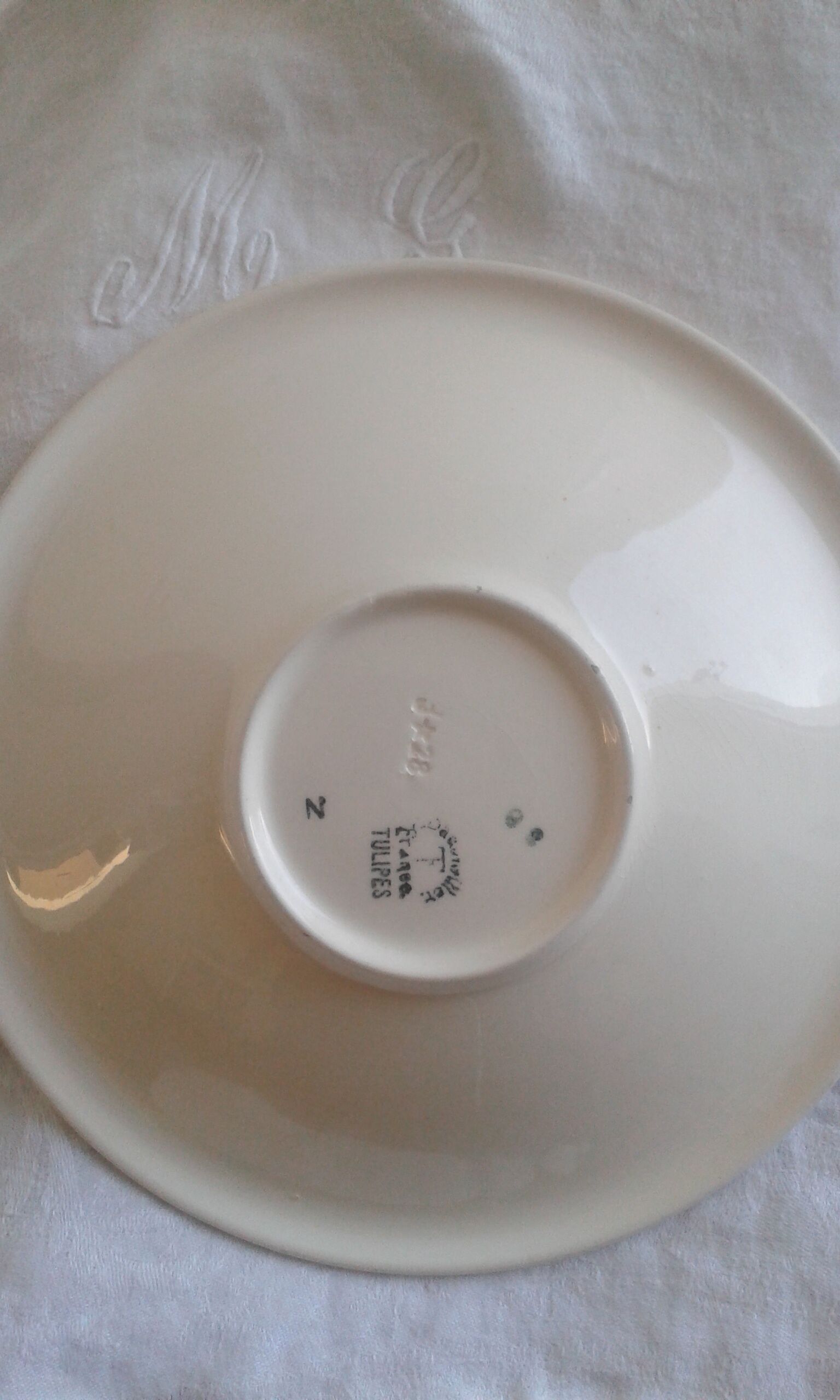 Dish Badonviller Tulip