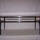 Coffee table glass tinted 50s