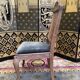 Suite of 6 Louis XV solid oak style chairs