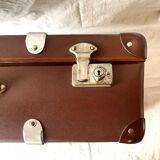 Old fiberglass suitcase