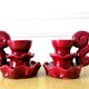 Vallauris hand candle holders