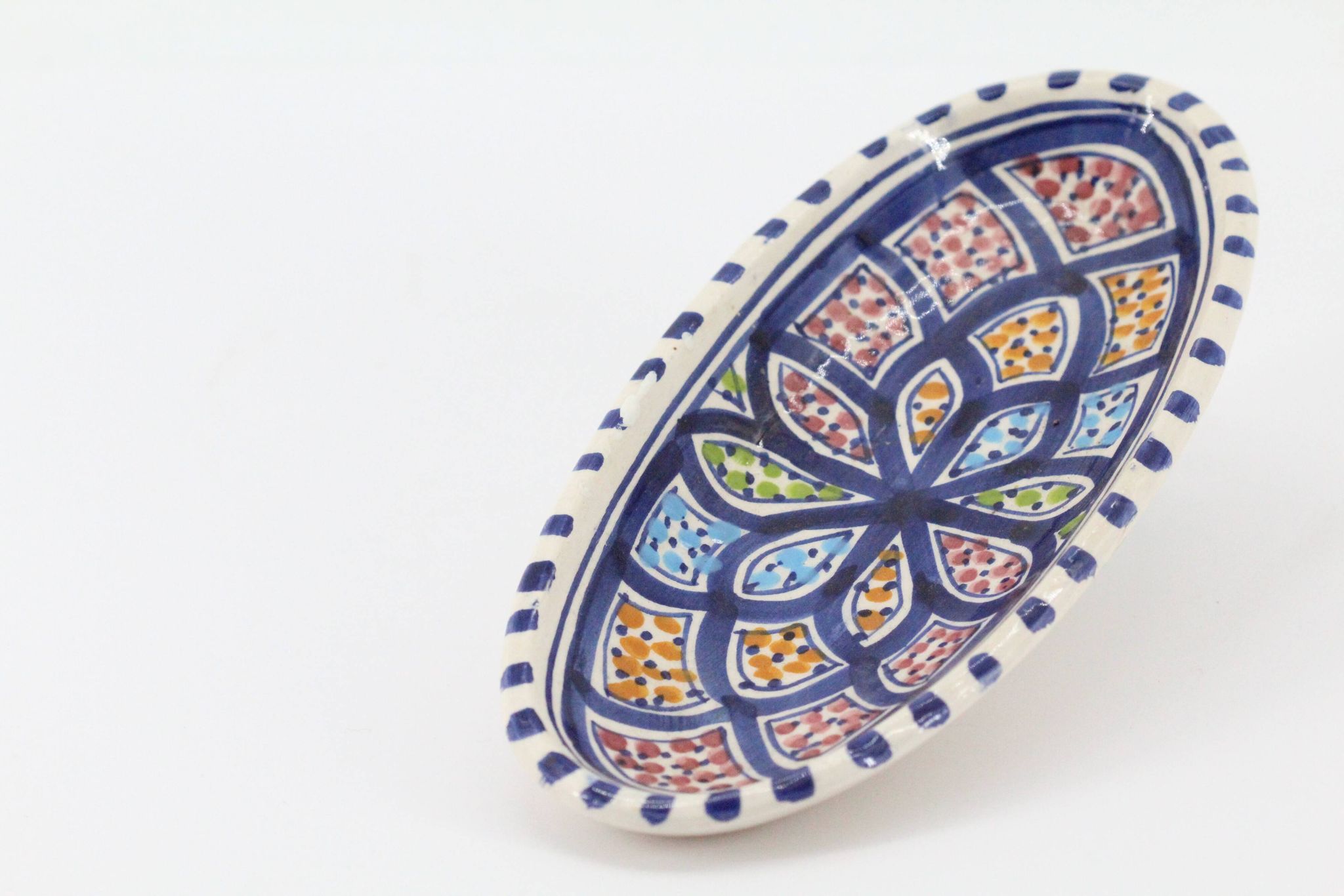 Moroccan ceramic ramequin