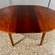 Dining room round table with an extension
