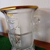 Lorraine Crystal Champagne Bucket with Gold Trim