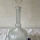 Frosted glass carafe