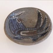 Scandinavian ceramic pocket tray 1960