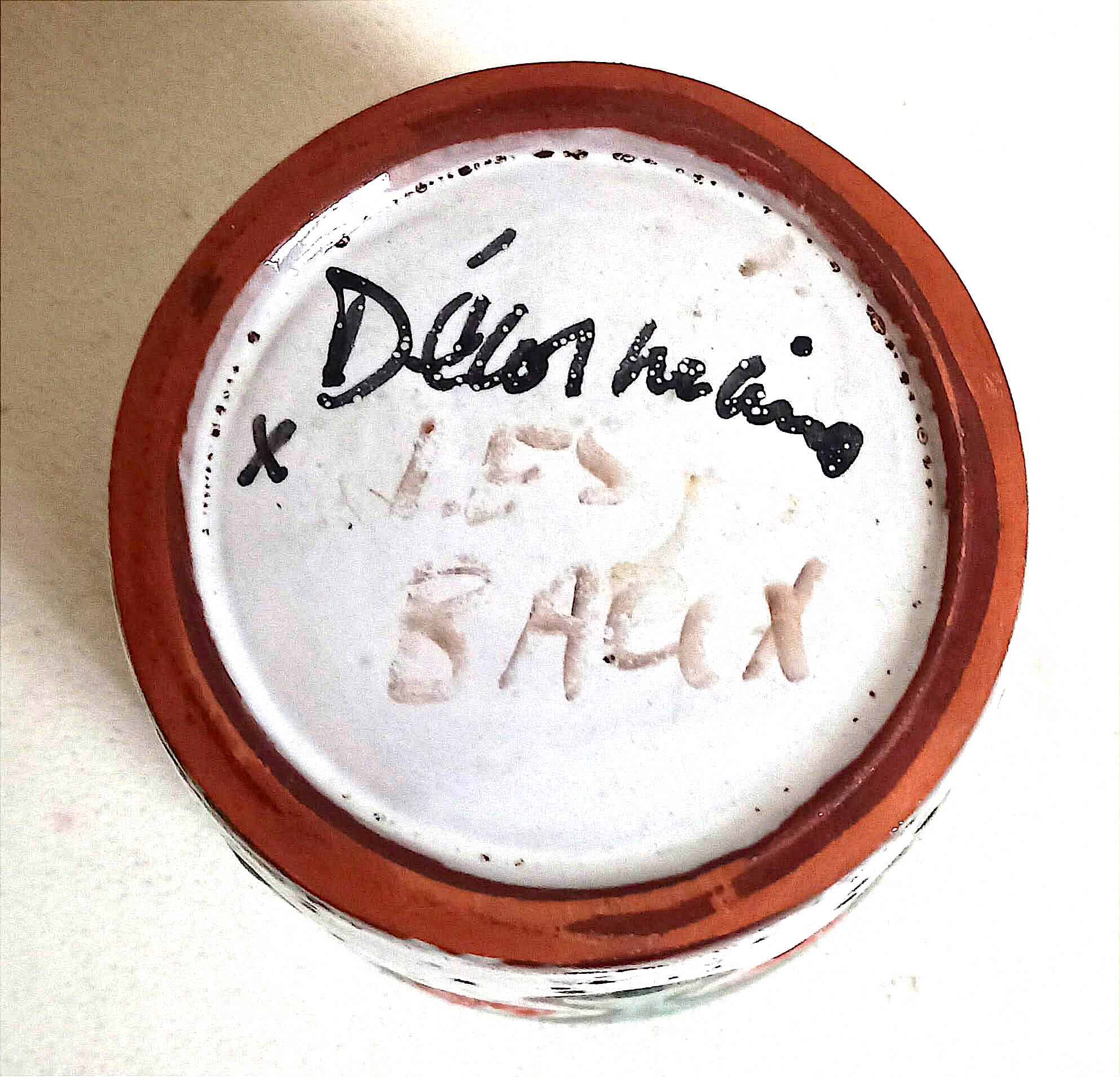 Pot ou cache-pot céramique Vallauris Années 70 Hauteur 14,2 cm