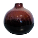 Violet blown bubble vase, 1960
