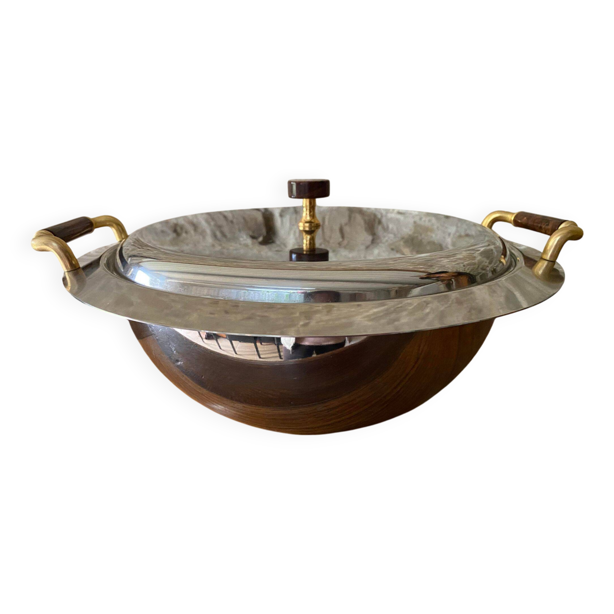 Stainless steel vegetable/soup tureen