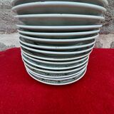 Porcelain plates