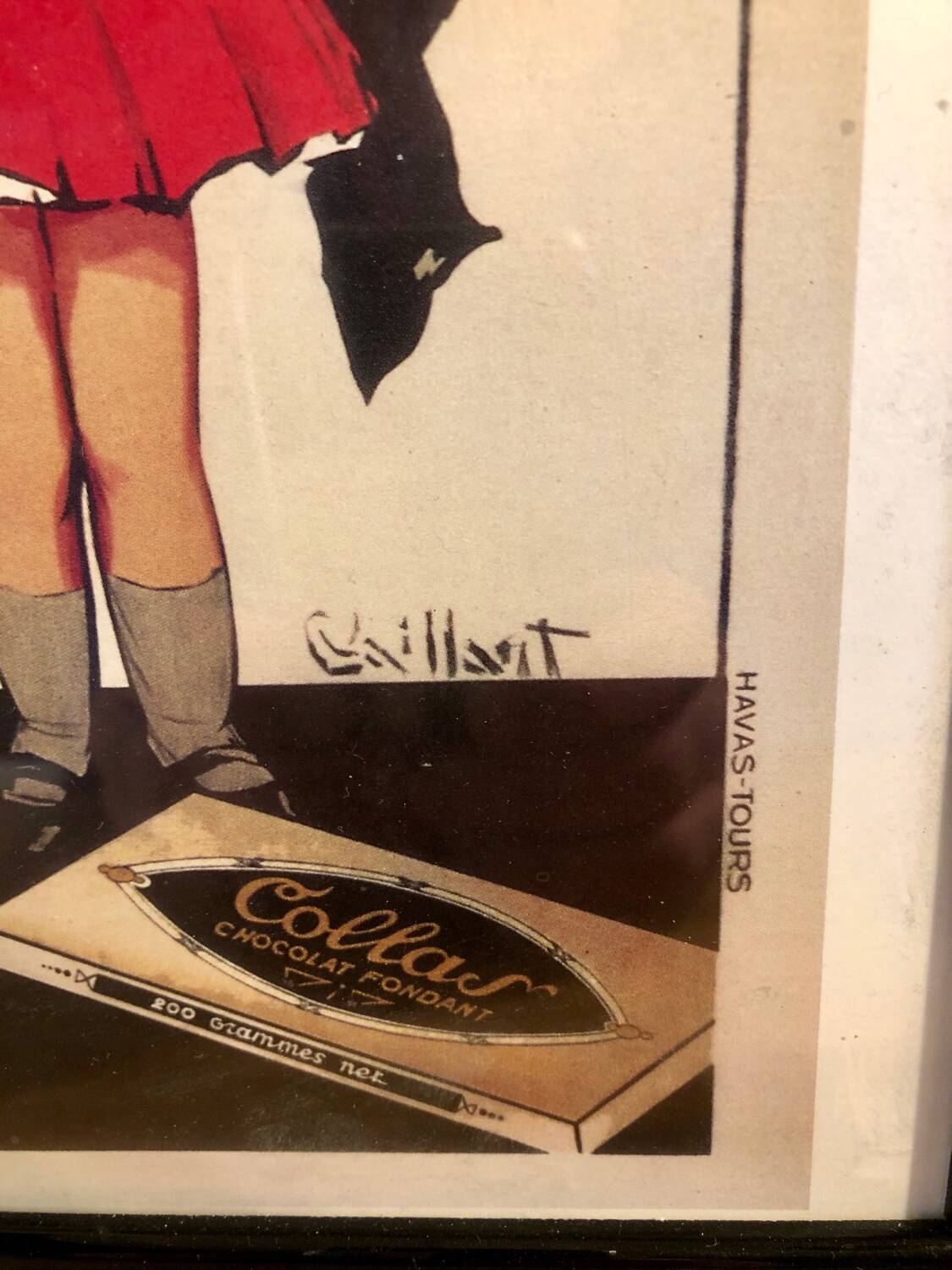 Chocolate and Co. poster from the Antilles