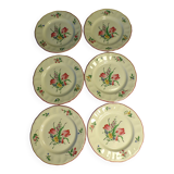 6 Lunéville Tulip Lamp Flat Plates