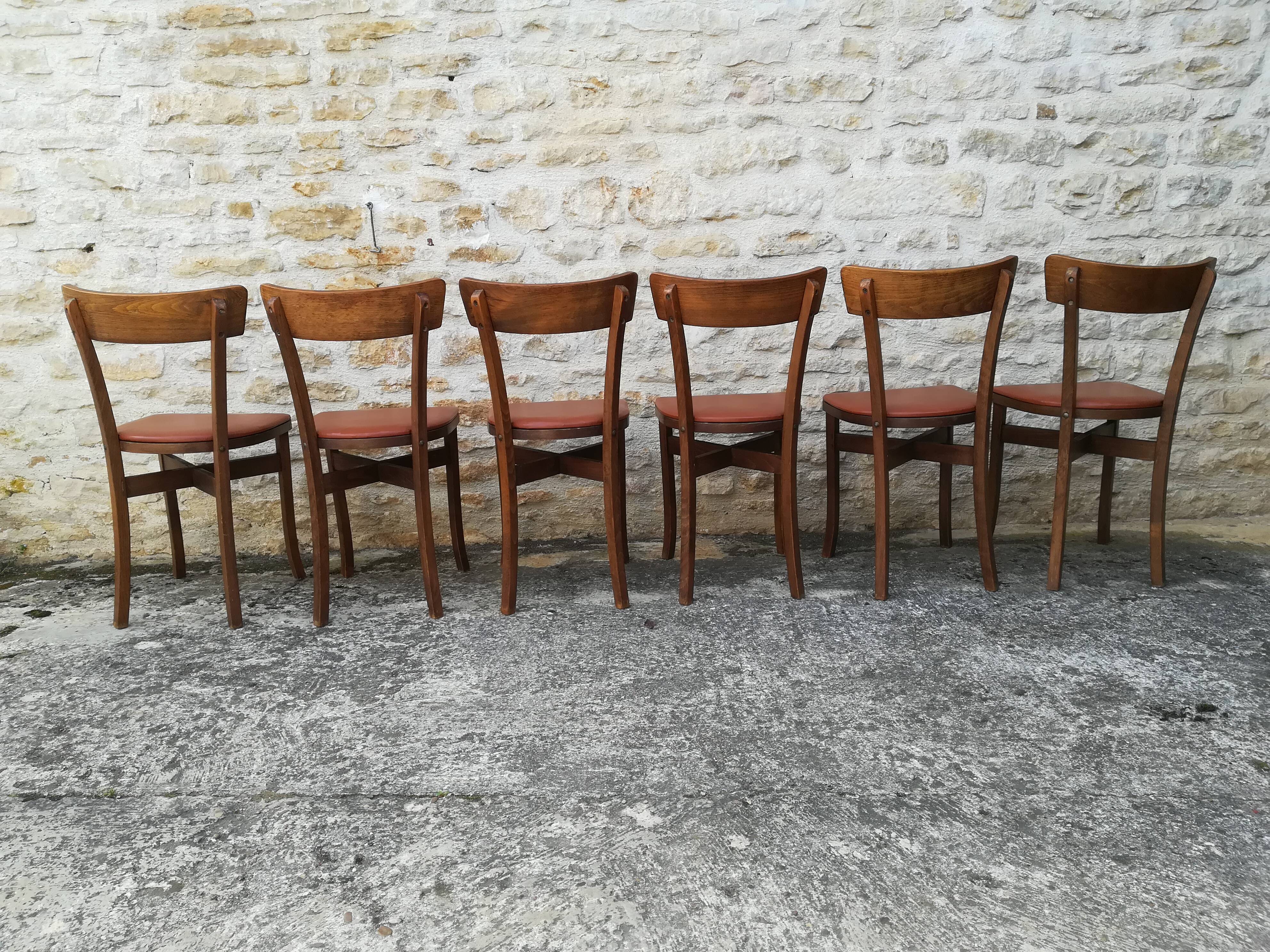 Bistro chairs 50s