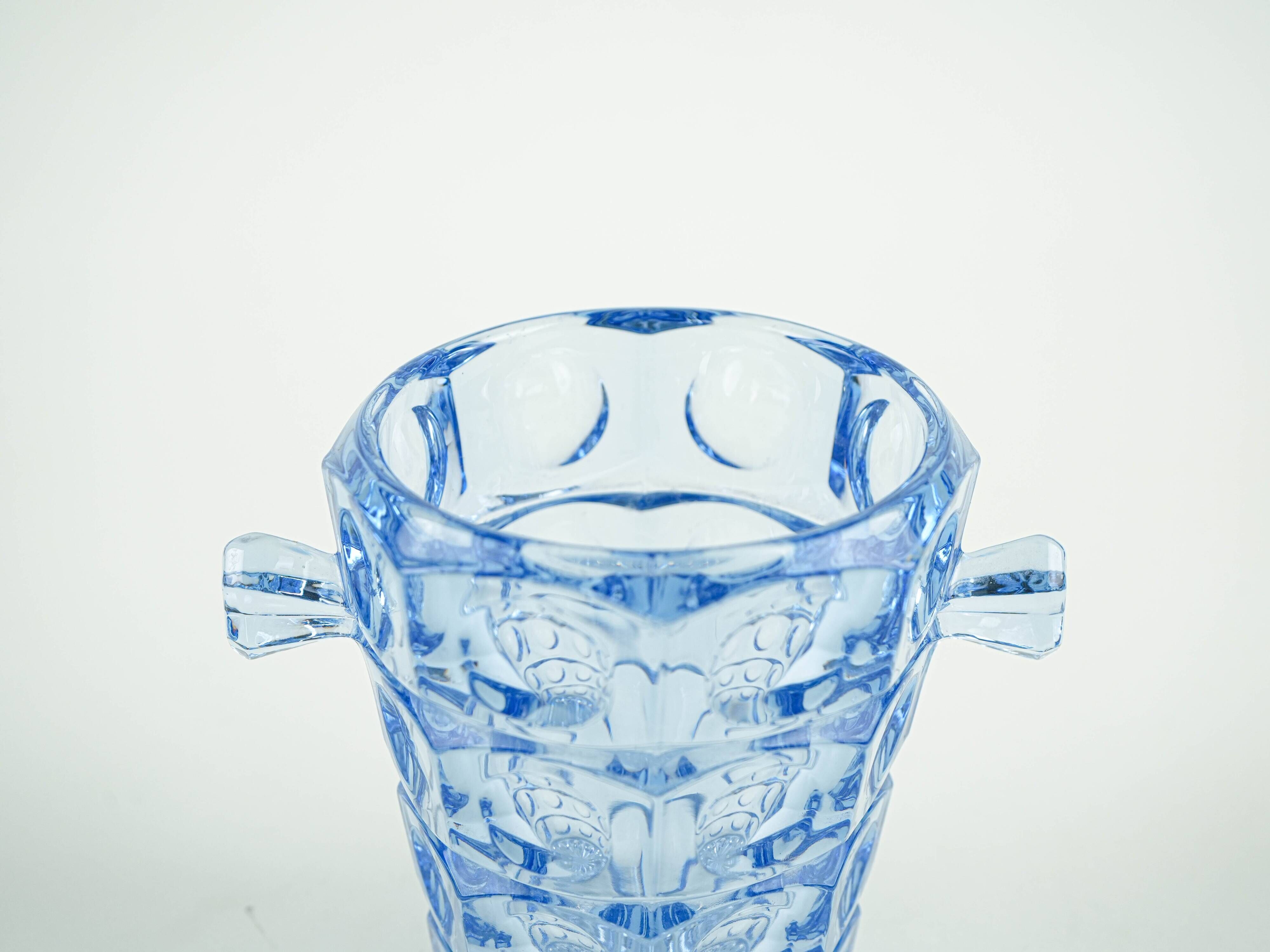 Ice bucket, Danish design, 1970s, manufactured by Holmegaard