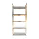 Vintage gold metal shelf