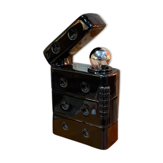 Vintage ceramic lamp from the 1980s.