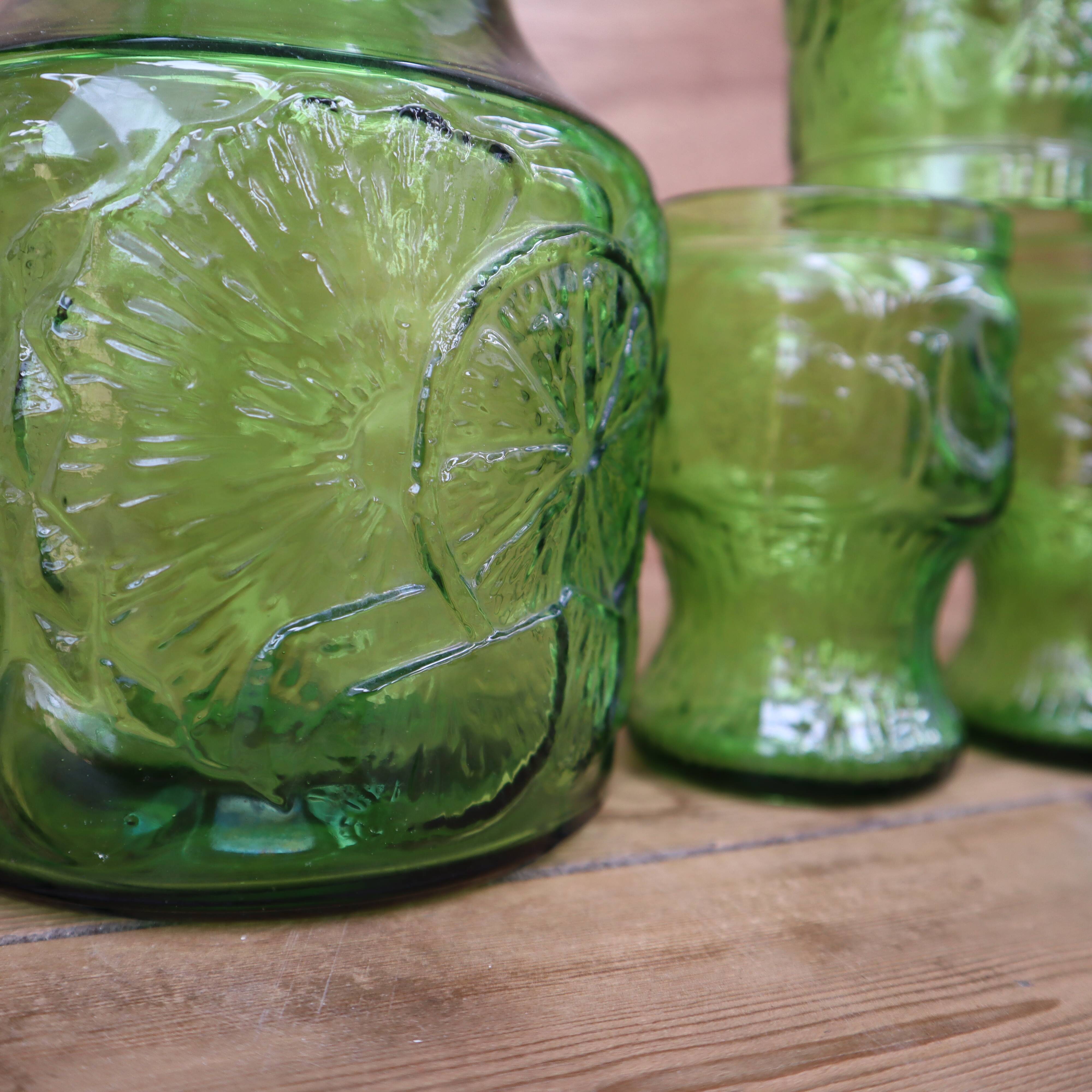 Fidenza green Italian orangeade service