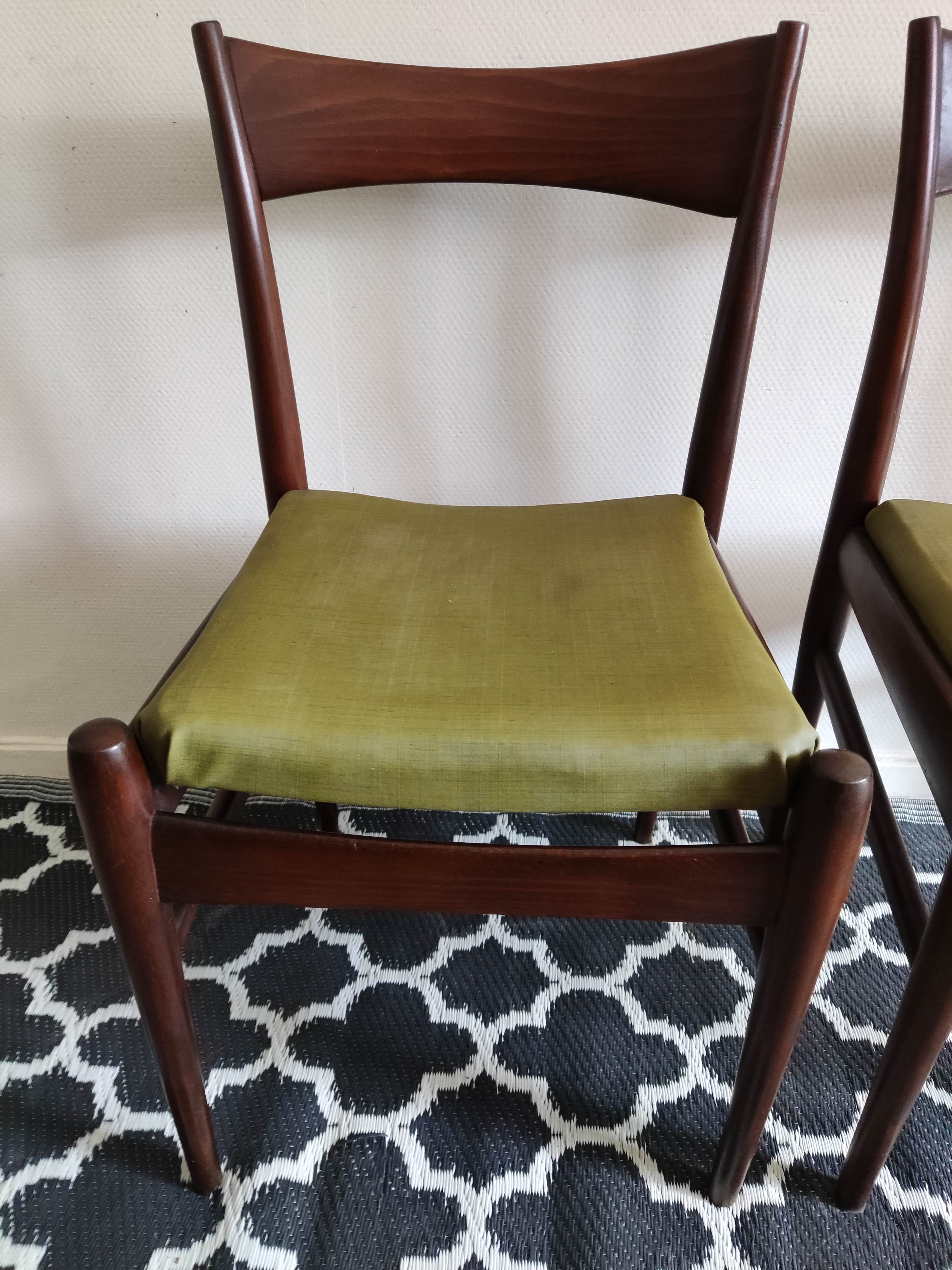 Chaises scandinaves vintage