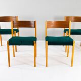 Set of Mid Century Scandinavian Modern in the manner of Cadovius Pia Chair 60s