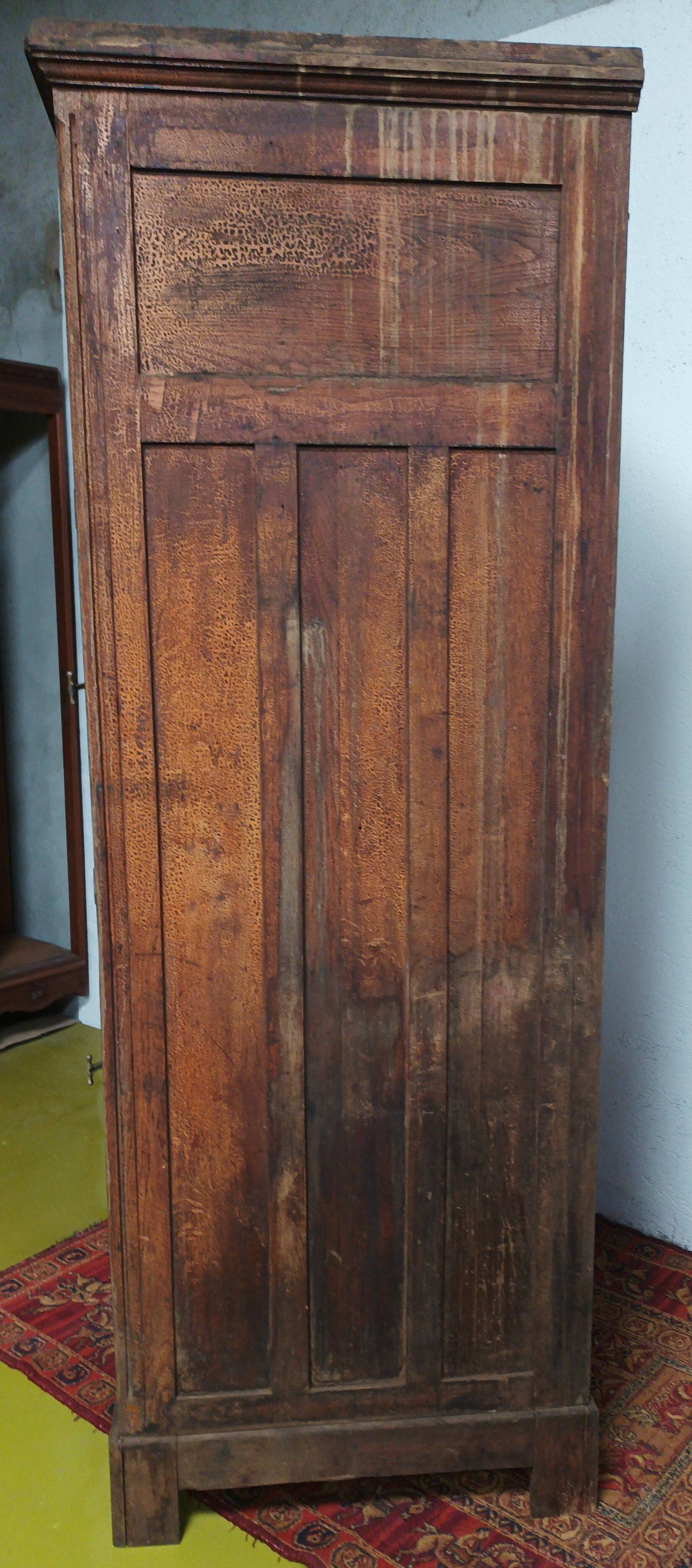 Xavier Aubert Dijon butcher's cooler in solid oak, professional furniture