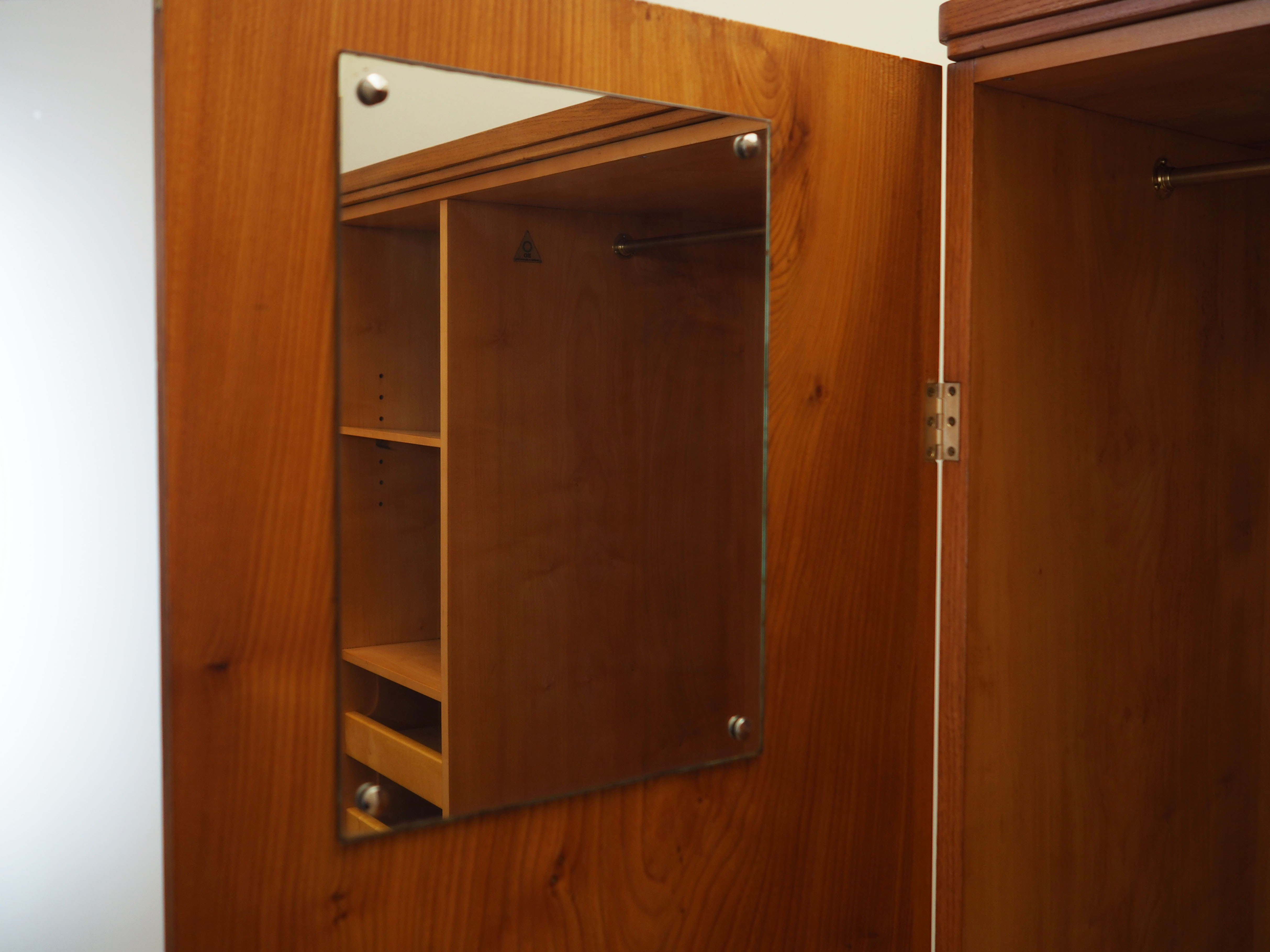 Oak wardrobe, Danish design, 1960s, production: Sweden