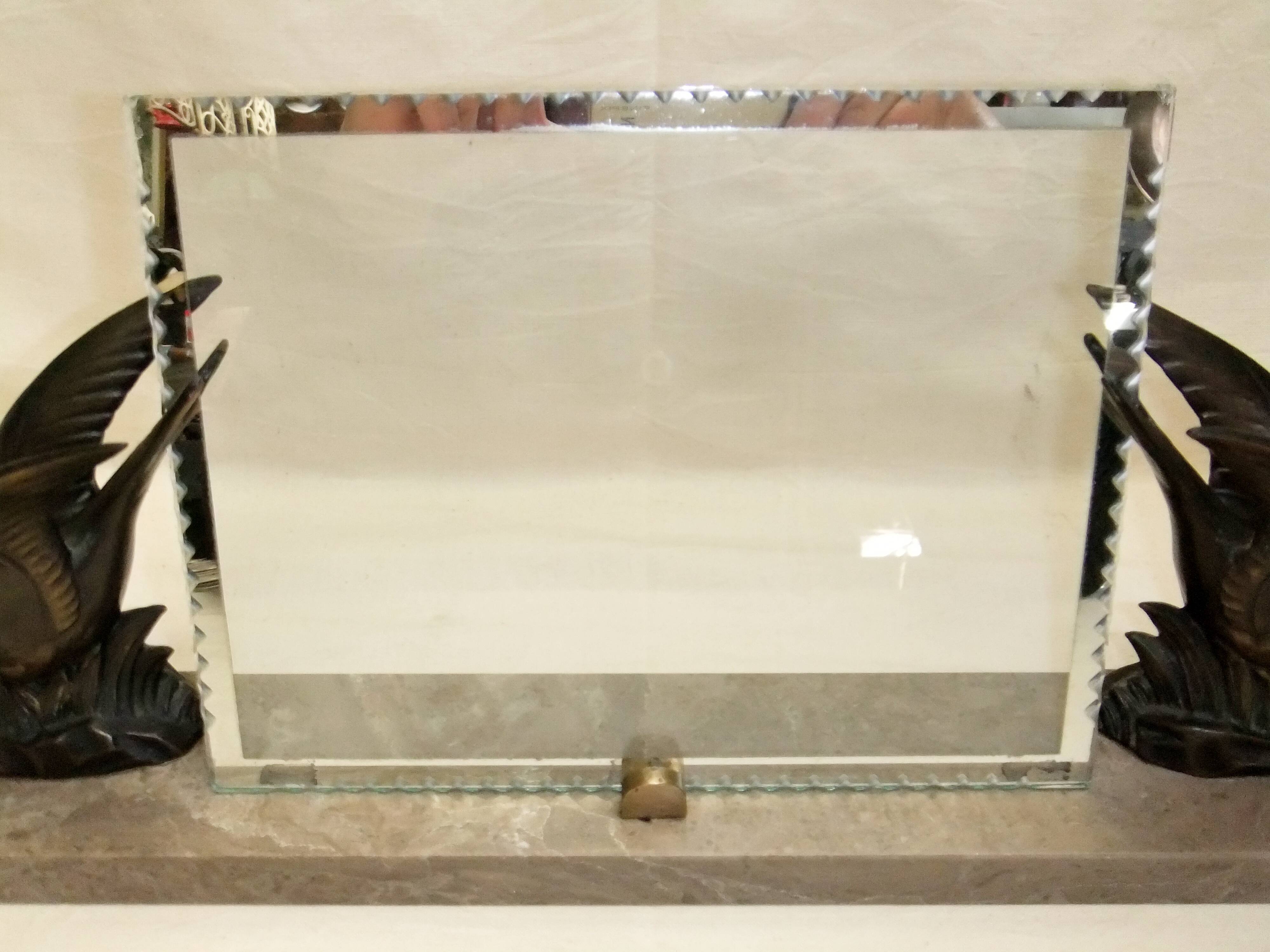 Art deco photo holder frame to pose decoration