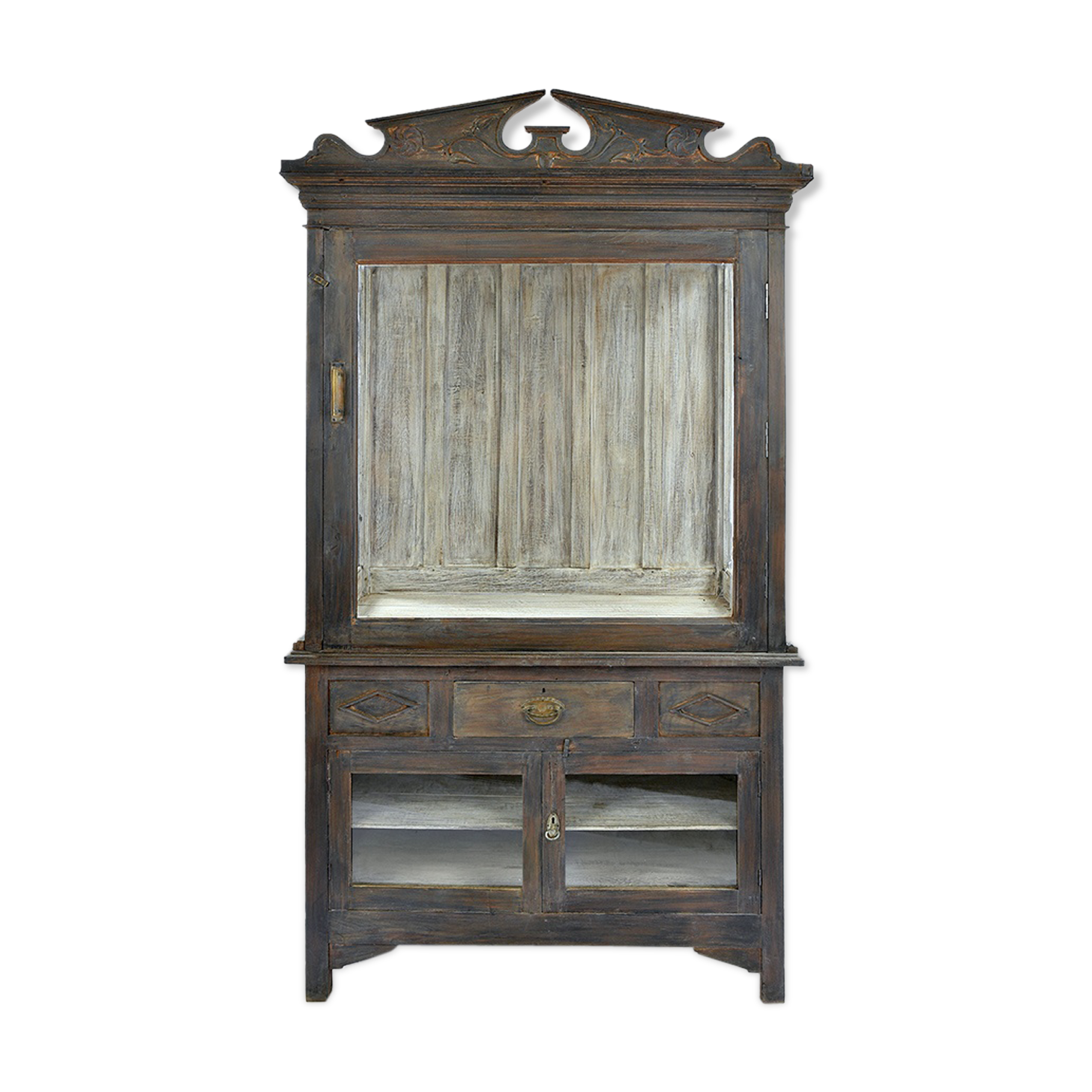 Wooden display showcase