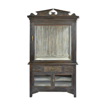 Vitrine en bois