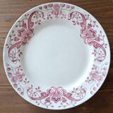 Set of 8 mismatched ironstone plates