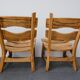 Pair of brutalist armchairs by Dittman & CO for AWA Radboud