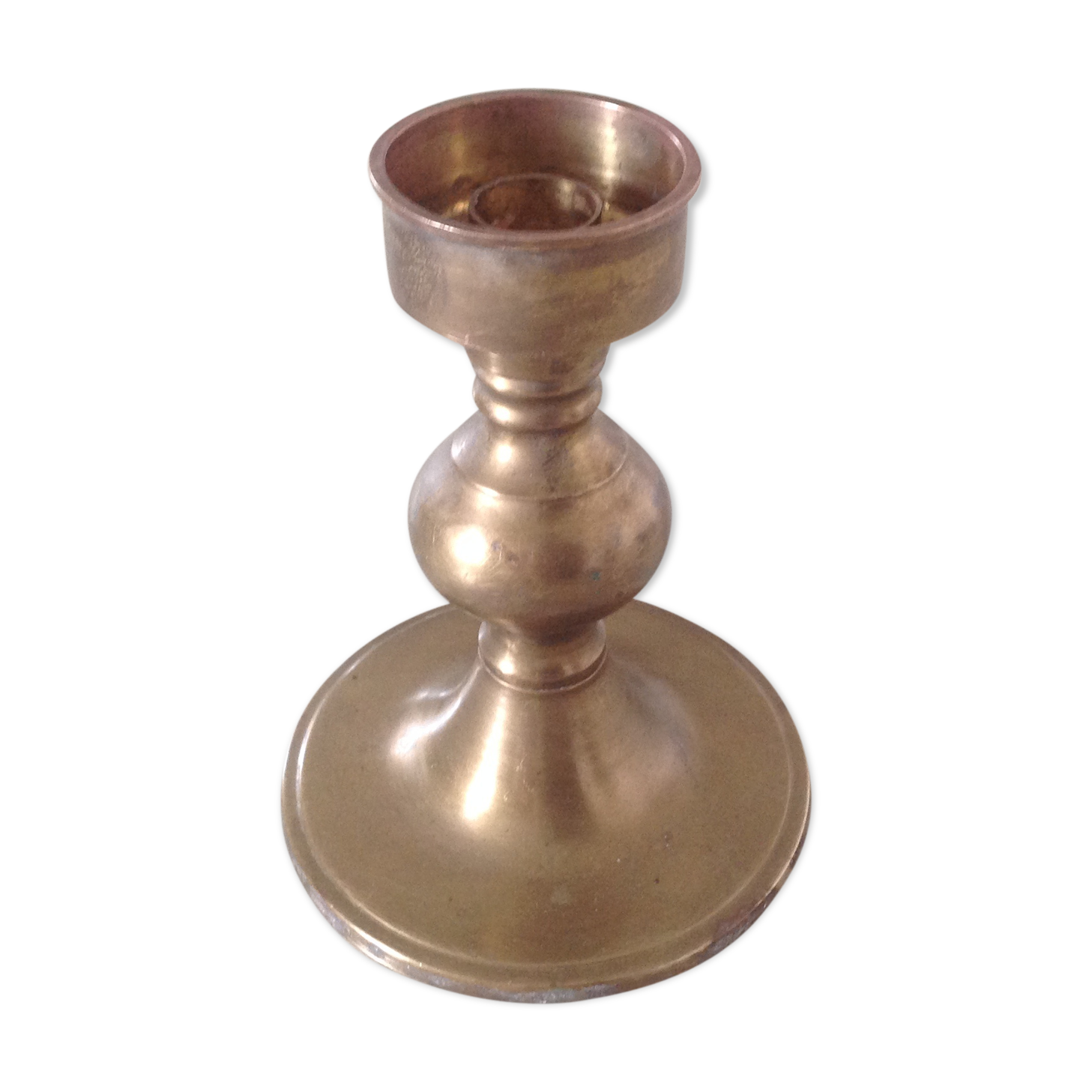 Copper candlestick