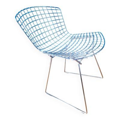 Chaise bertoia wire pour knoll chrome