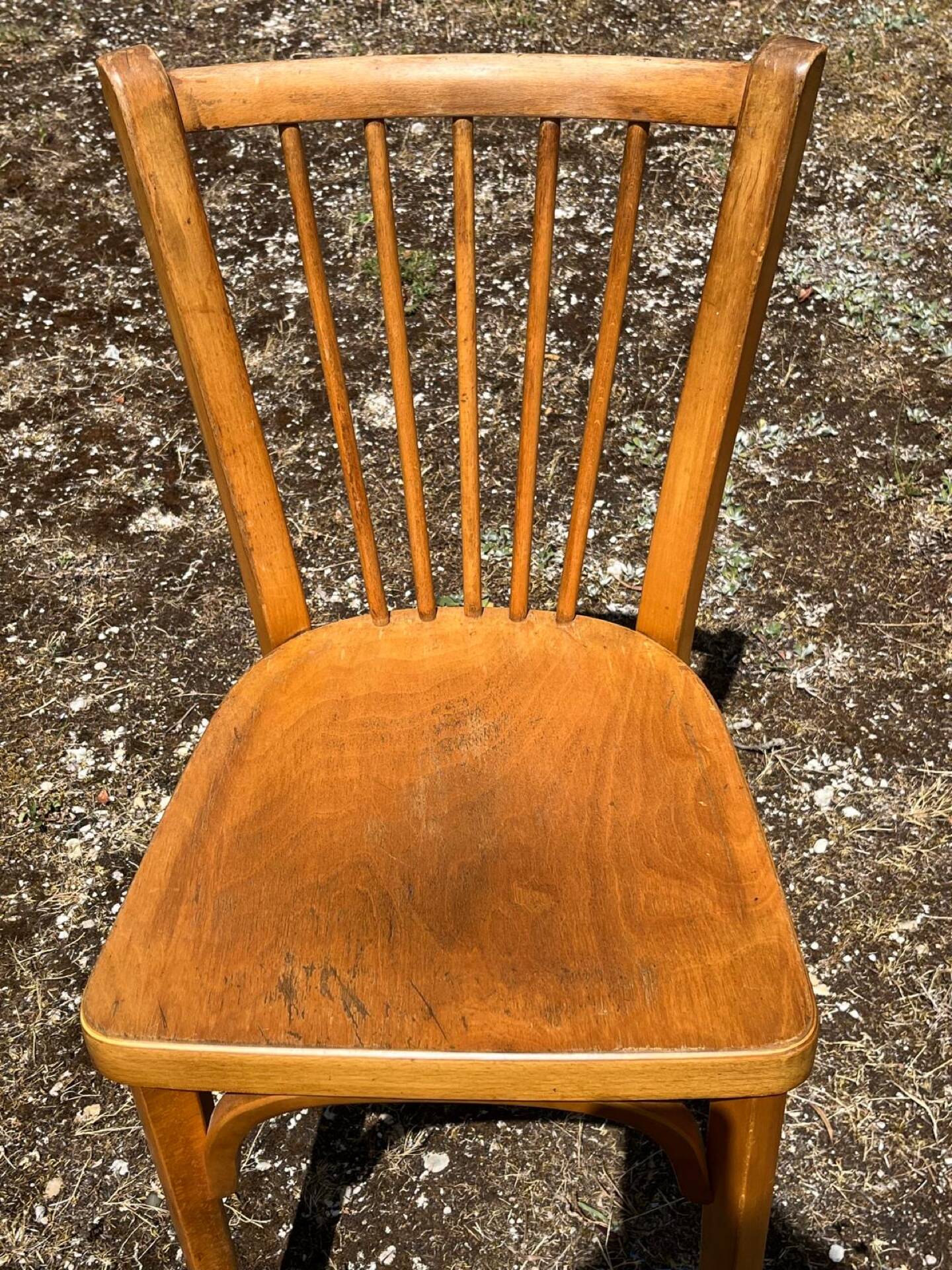 Lot de 4 chaises bistrot Baumann