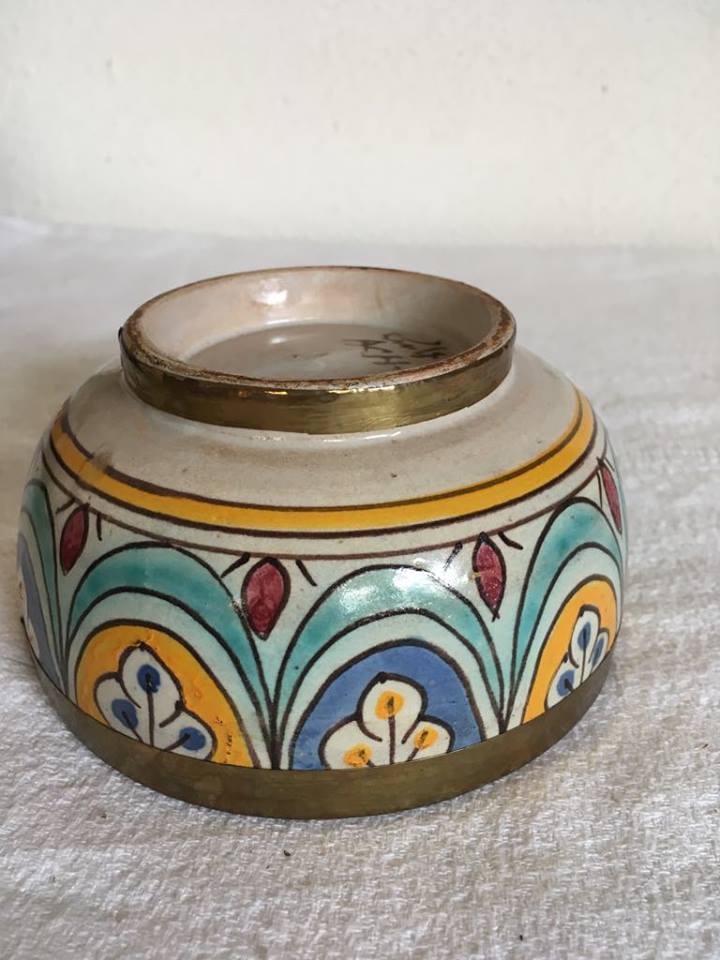 Moroccan pottery Bowl